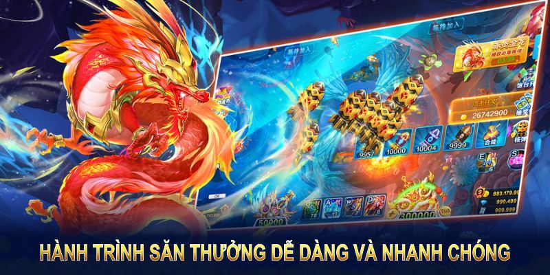 Hành trình săn thưởng trong Bắn Cá Rồng tại 97WIN cực kỳ dễ dàng và nhanh chóng